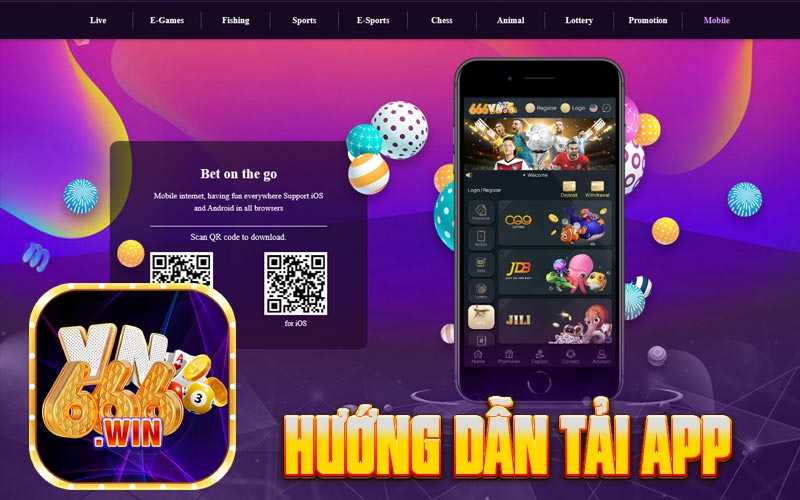 Hướng dẫn tải app